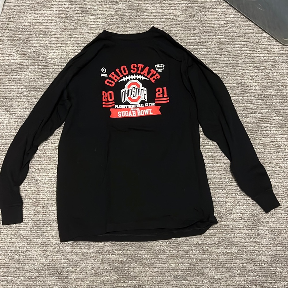 2021 Sugar Bowl Ohio State Black Long Sleeve